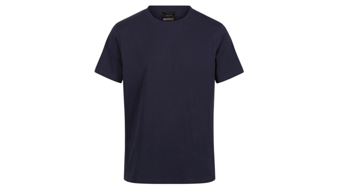 Regatta Professional Navy 100% Cotton Short Sleeve T-Shirt, UK- XXXL
