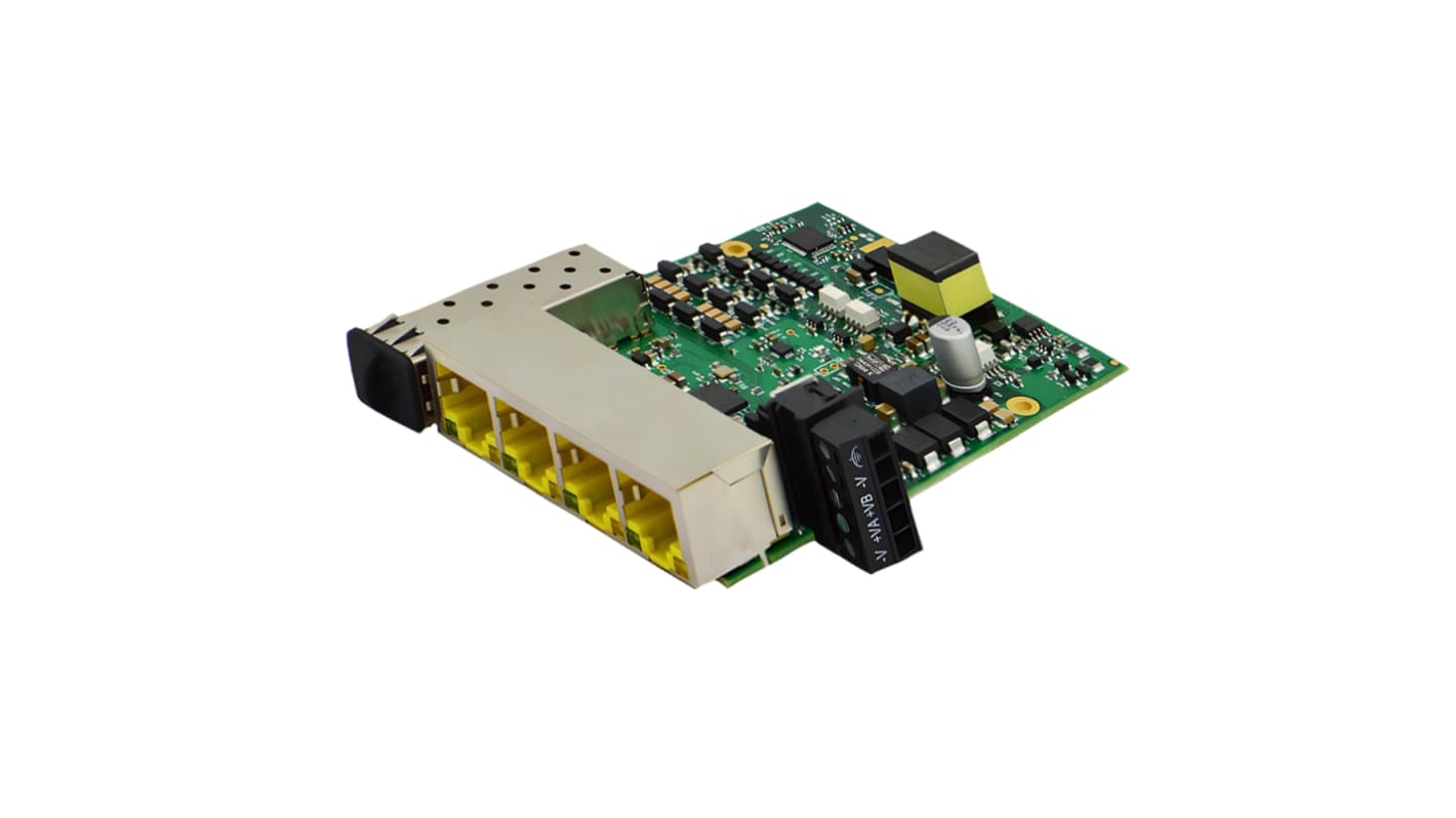 Brainboxes 4口以太网交换机, PoE, SW-195