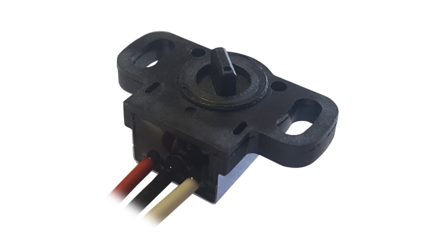 PIHER SENSORS AND CONTROLS S.S.A MSC360 Series Hall Effect Position Sensor, End Type, 5.9mm Shaft