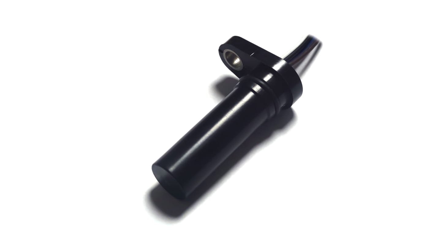 PIHER SENSORS AND CONTROLS S.S.A Flange Mount Hall Effect Sensor, 24 V dc, Barrel Body, 24V