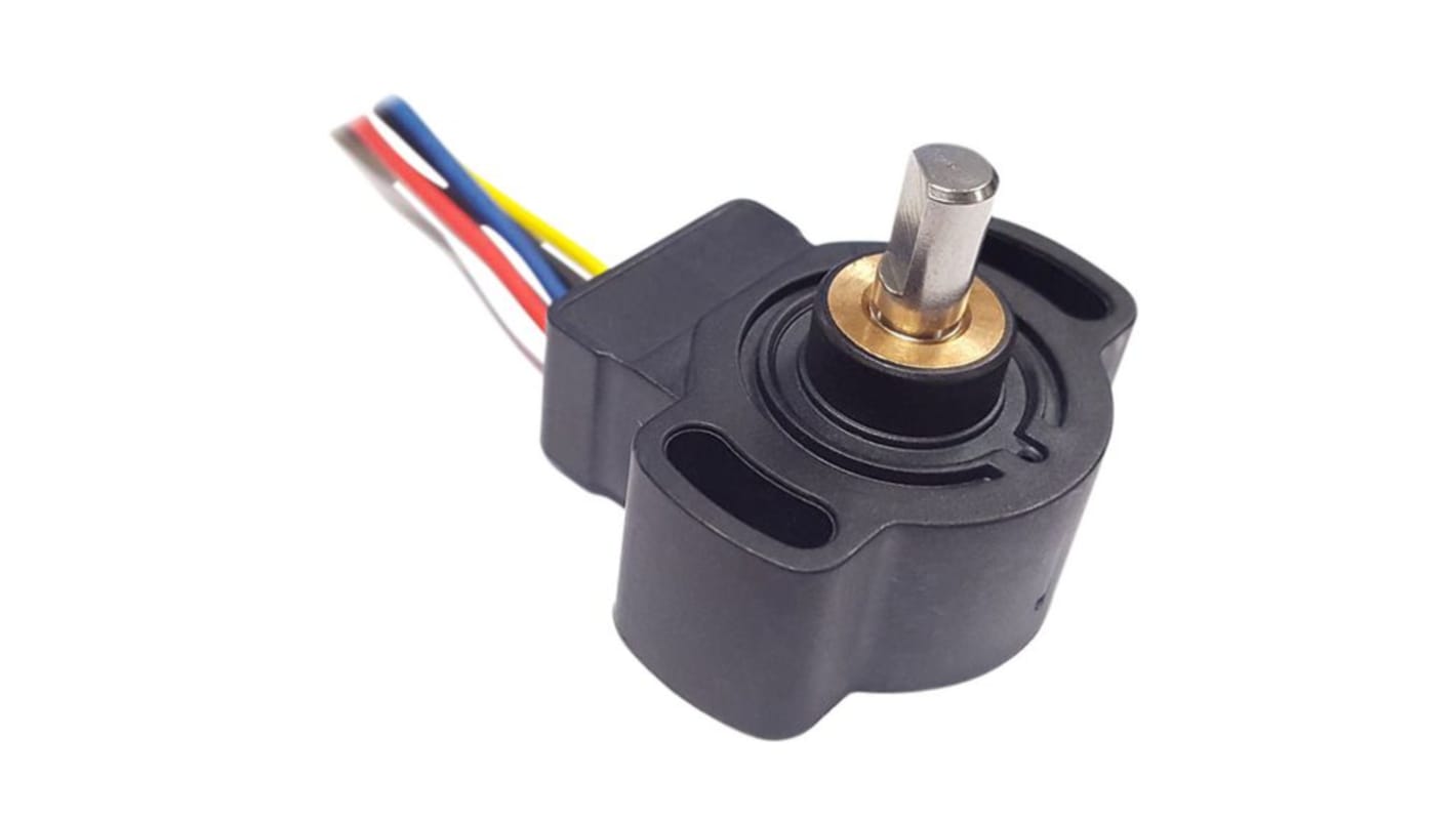 PIHER SENSORS AND CONTROLS S.S.A PSC-360 Series Hall Effect Position Sensor, Analogue Signal, End Type, 6mm Shaft