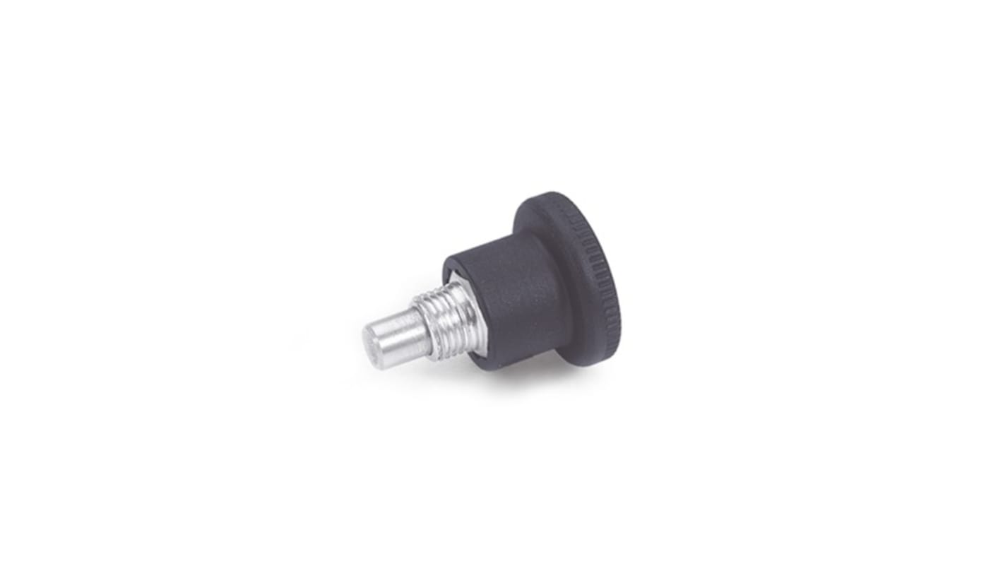 Ganter Stainless Steel M8 x 0.75 Index Plunger, 26.5mm Long