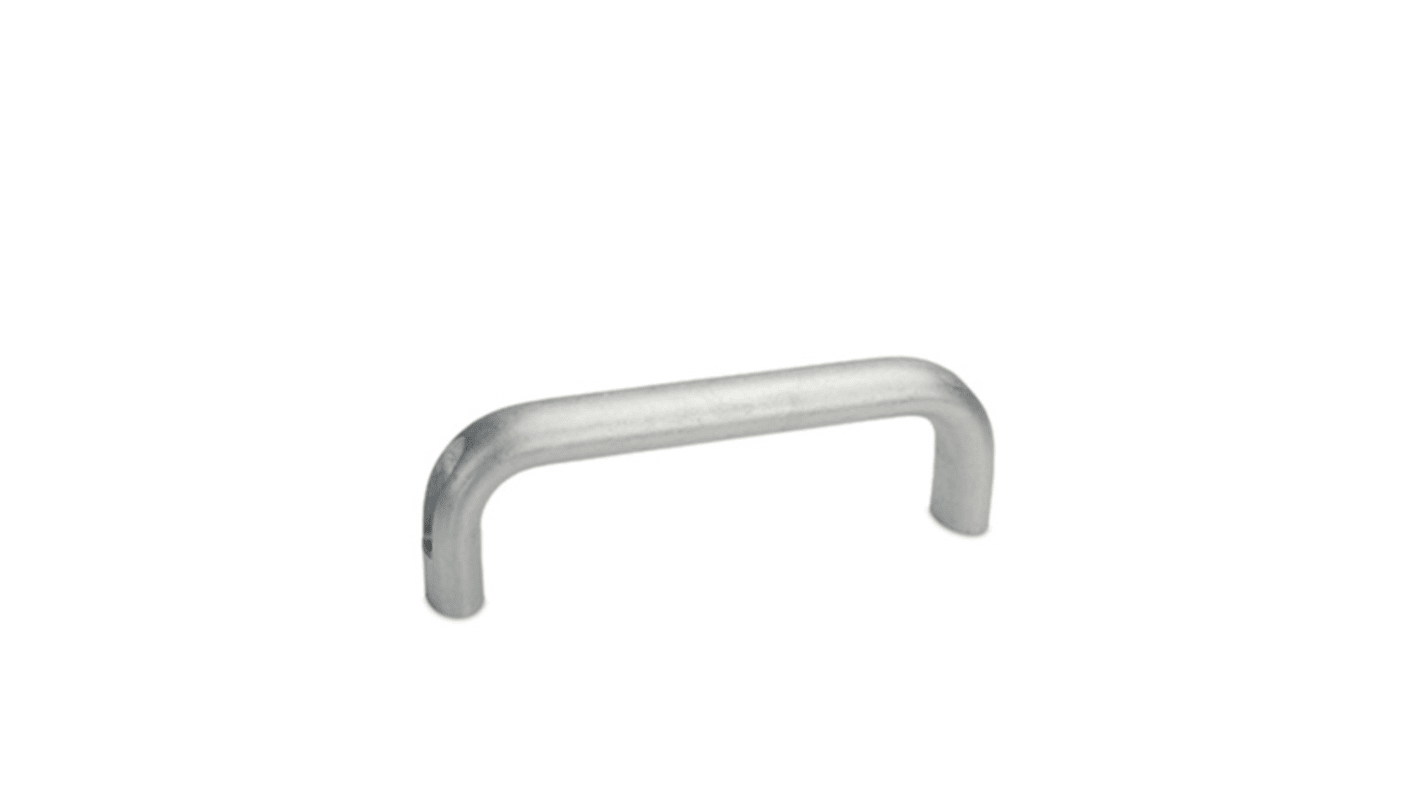 Ganter Natural Aluminium Door Handle 49 mm Height, 20mm Width, 112mm Length