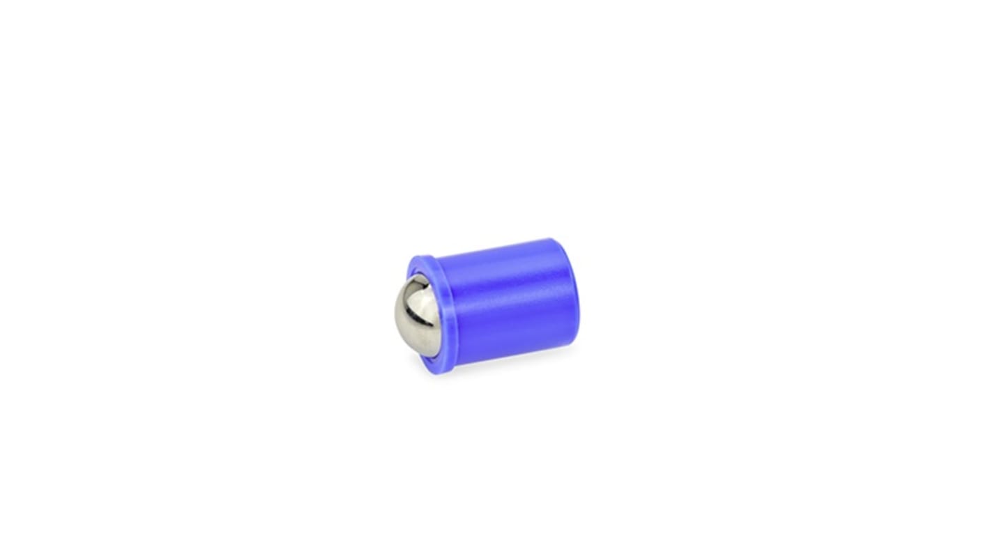 Ganter Technopolymer Ball & Spring Plunger, 9mm Long