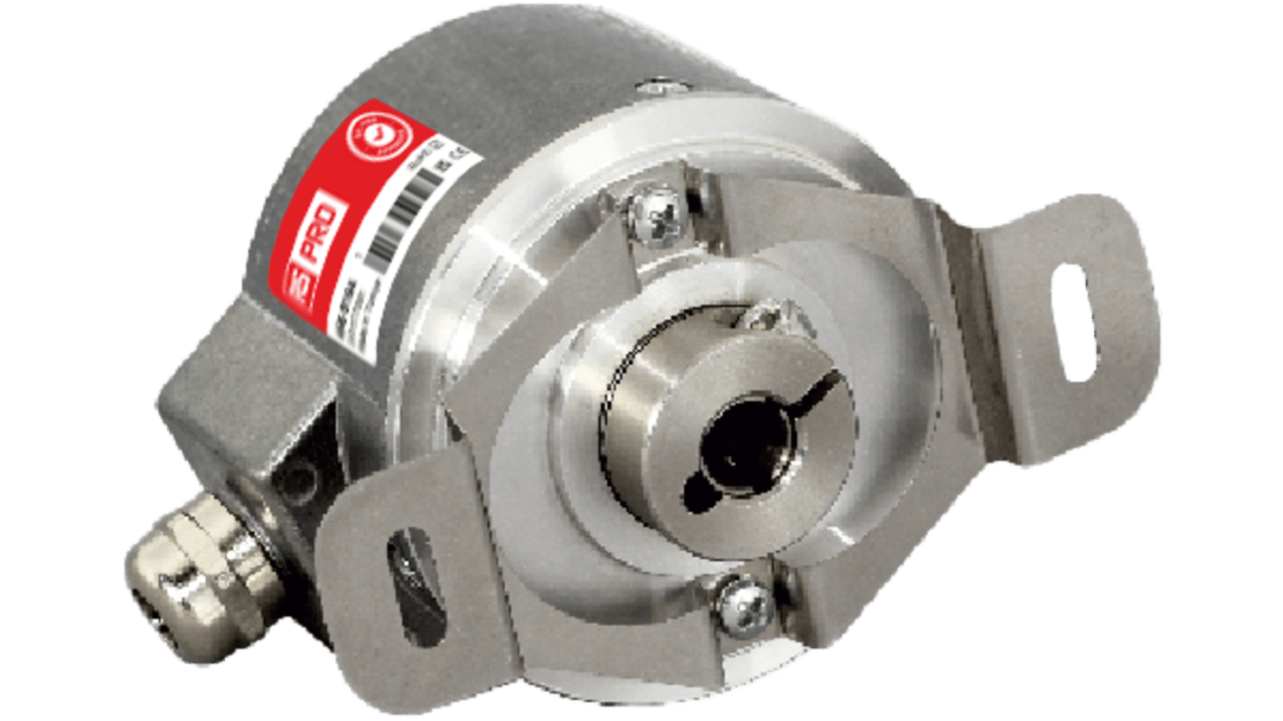 RS PRO Incremental Encoder, 5000ppr ppr, Push Pull Signal, Hollow Type, 12mm Shaft