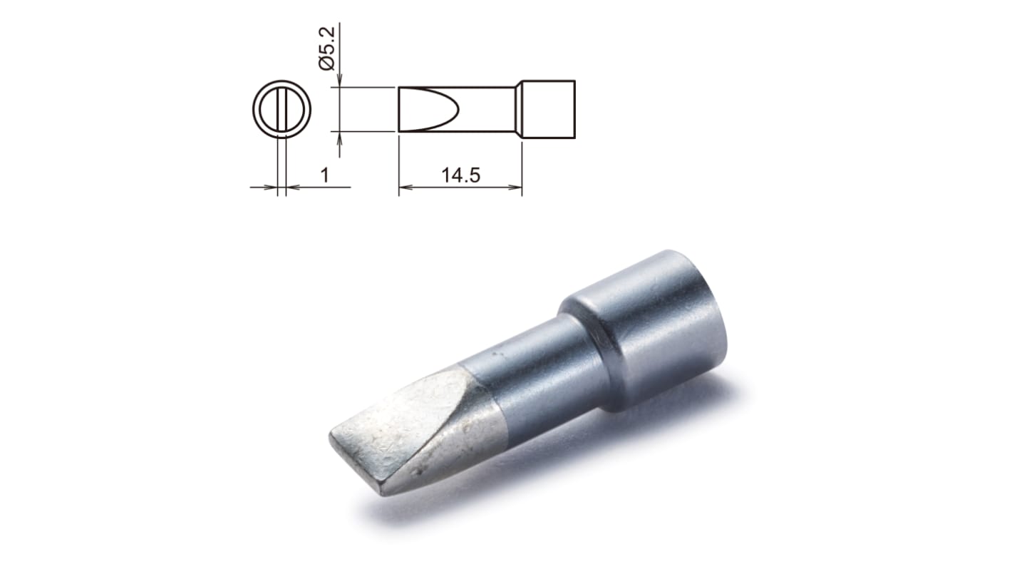 Hakko Loddespids T32-D52 5,2 mm Mejsel, til FX-8806