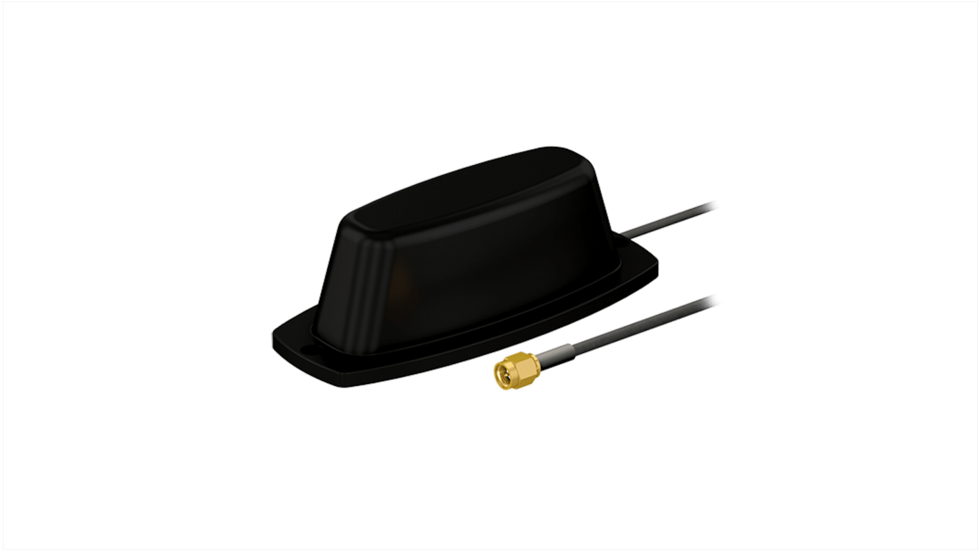 INSYS icom 10017462 Multiband Antenna with SMA Connector, 2G (GSM/GPRS), 3G (UTMS), 4G (LTE)