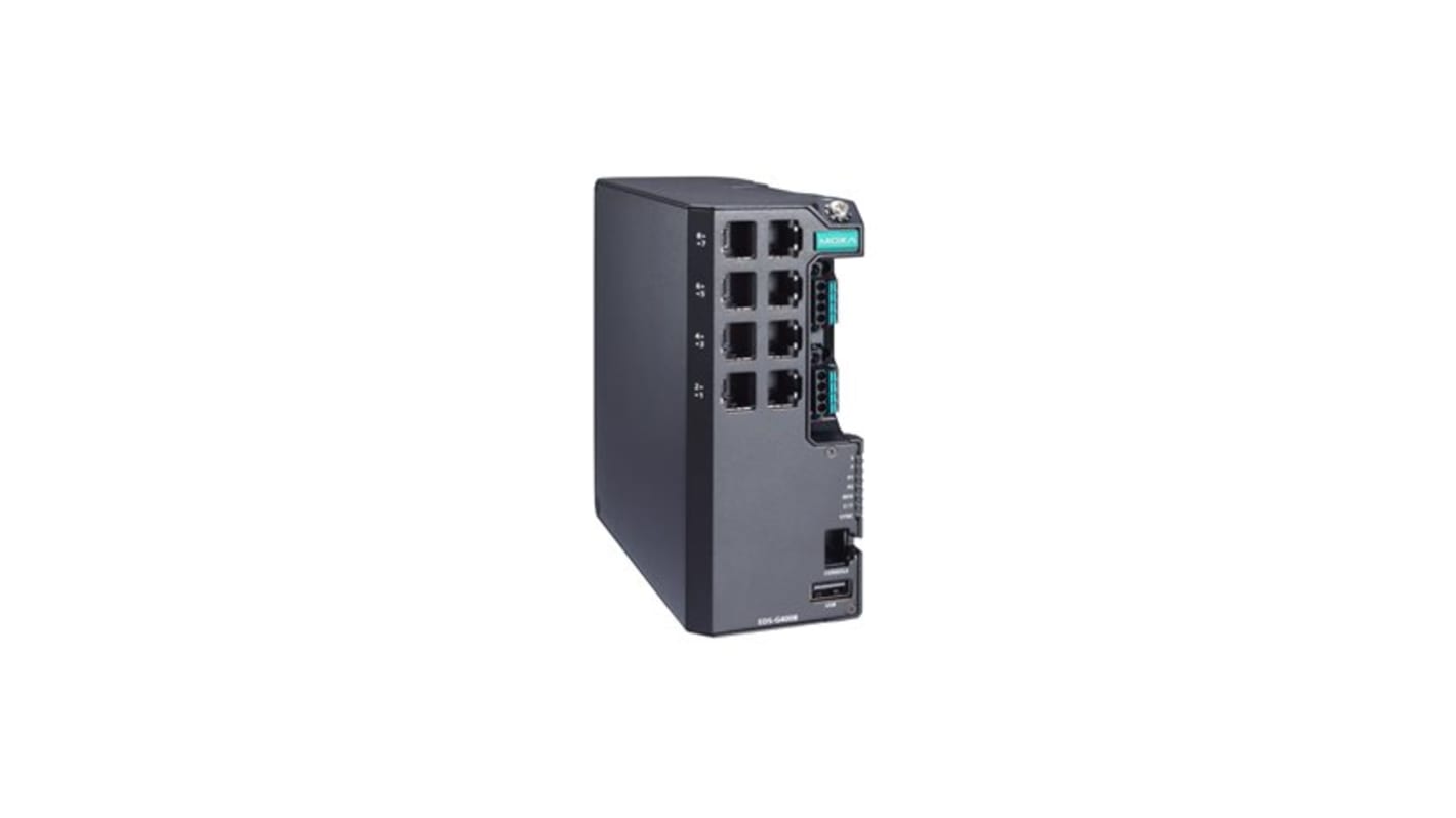 MOXA EDS-G4008-LV, Managed 8 Port Ethernet Switch