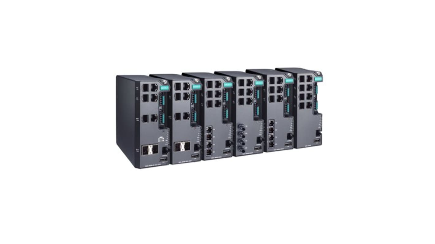 MOXA EDS-4008-2MSC-LV, Managed 8 Port Ethernet Switch