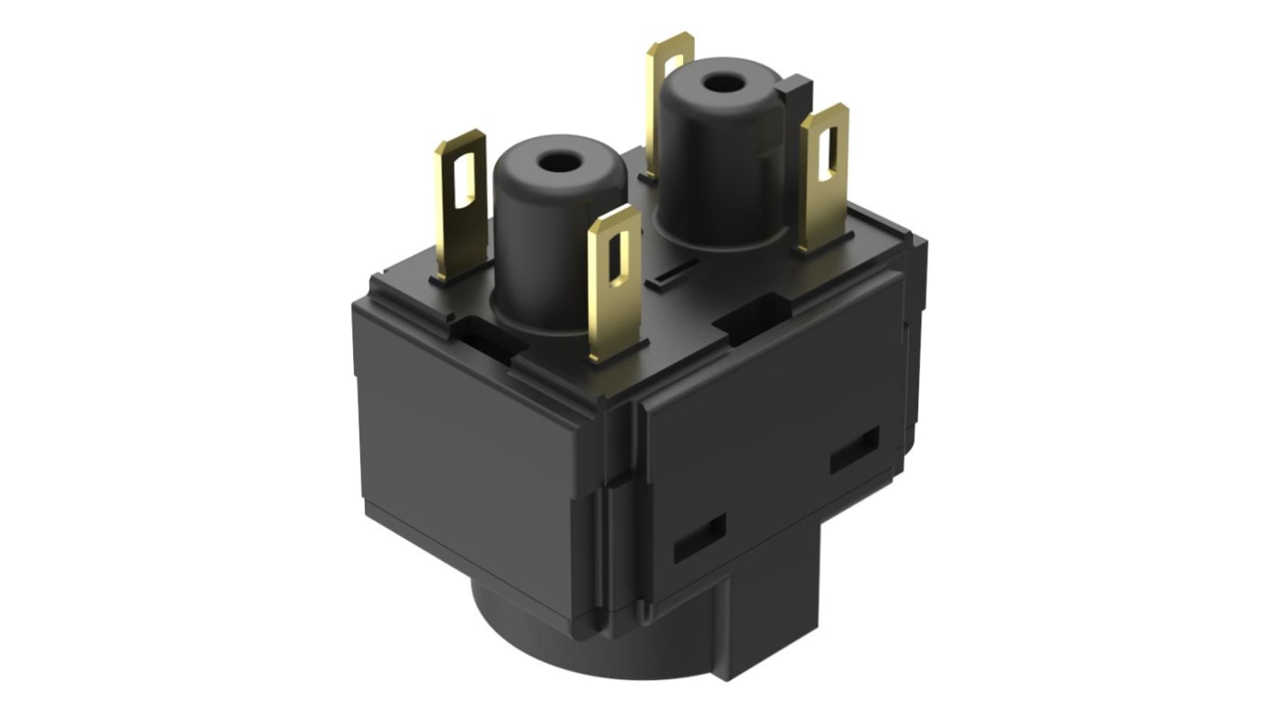 EAO 押しボタンスイッチ素子 1NC/ 1NO 50V 61-8775.37