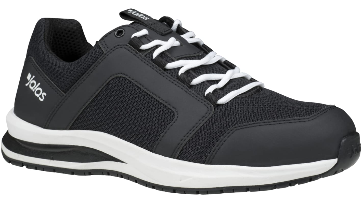 Jalas TEMPUS 5618 Unisex Black, White Steel Toe Capped Safety Shoes, UK 13, EU 48
