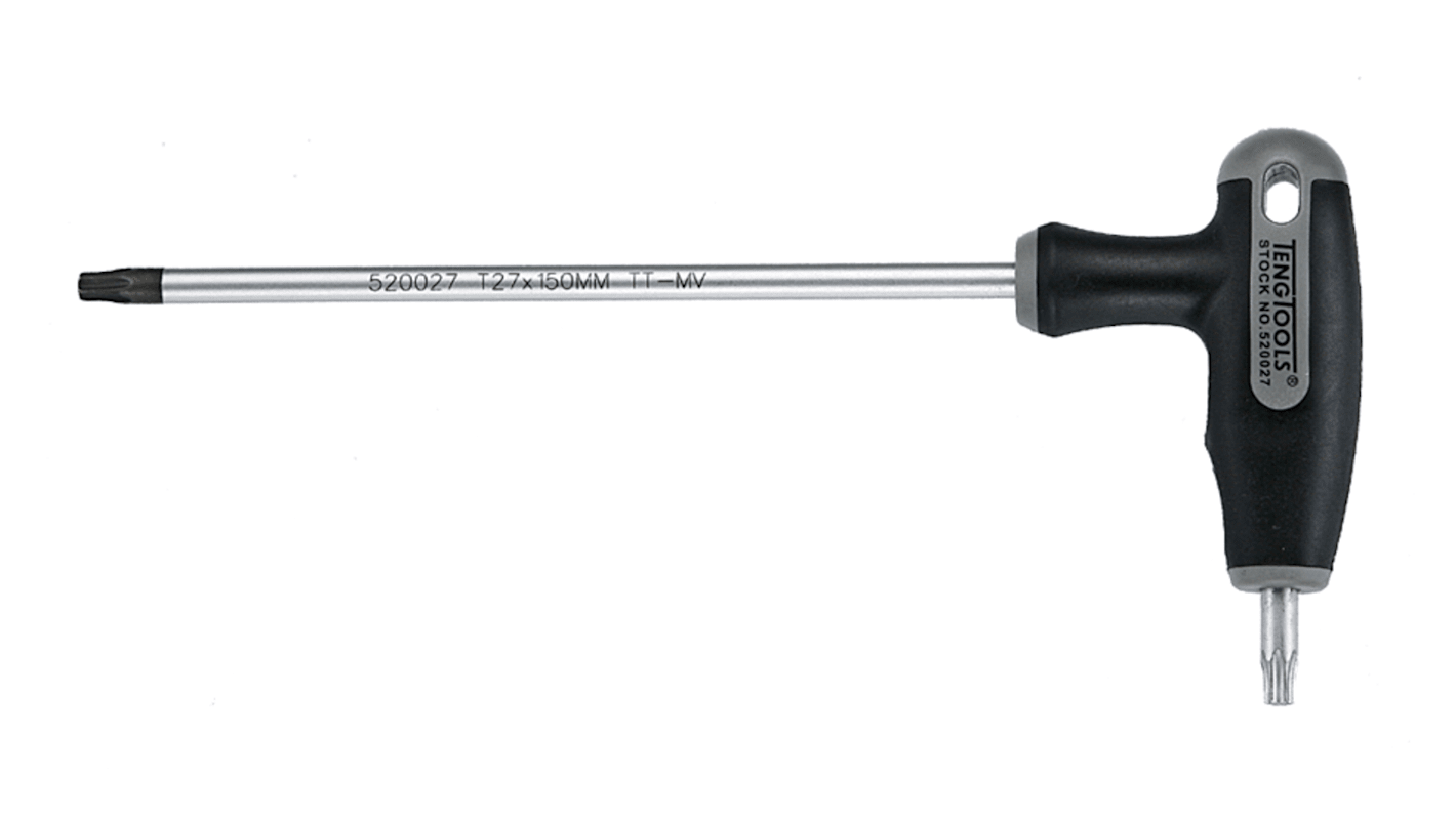 Klíč Torx, počet kusů: 1 Klíč Torx tvar T-rukojeť Dlouhý, krátký rameno Teng Tools