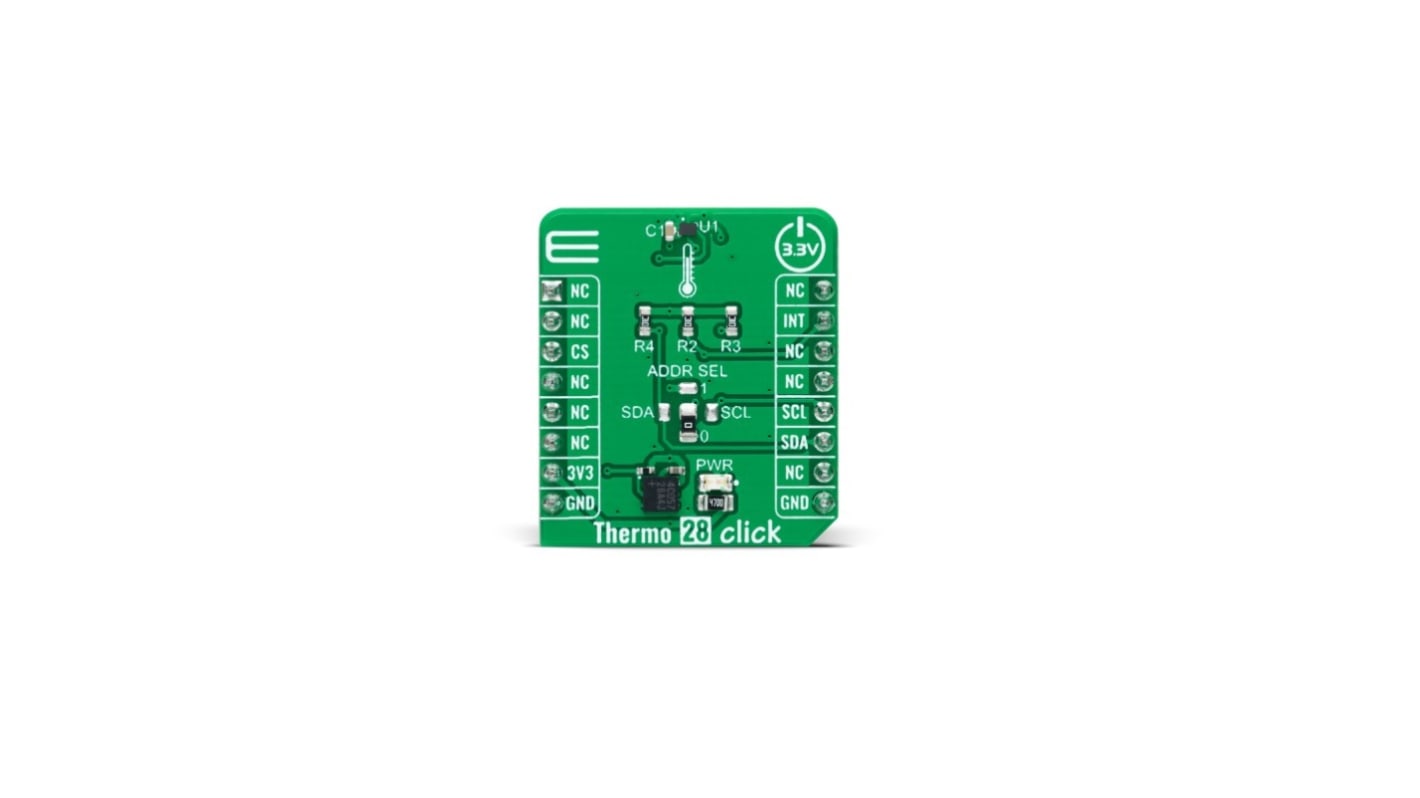 Brand-Rex Thermo 28 Click Thermocouple Sensor Development Board for AS6221