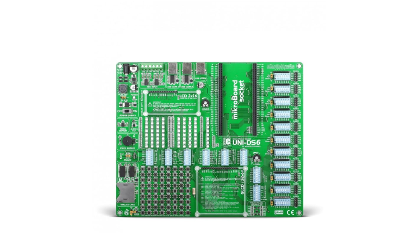 Brand-Rex UNI-DS6 Development System USB Development Board MIKROE-701
