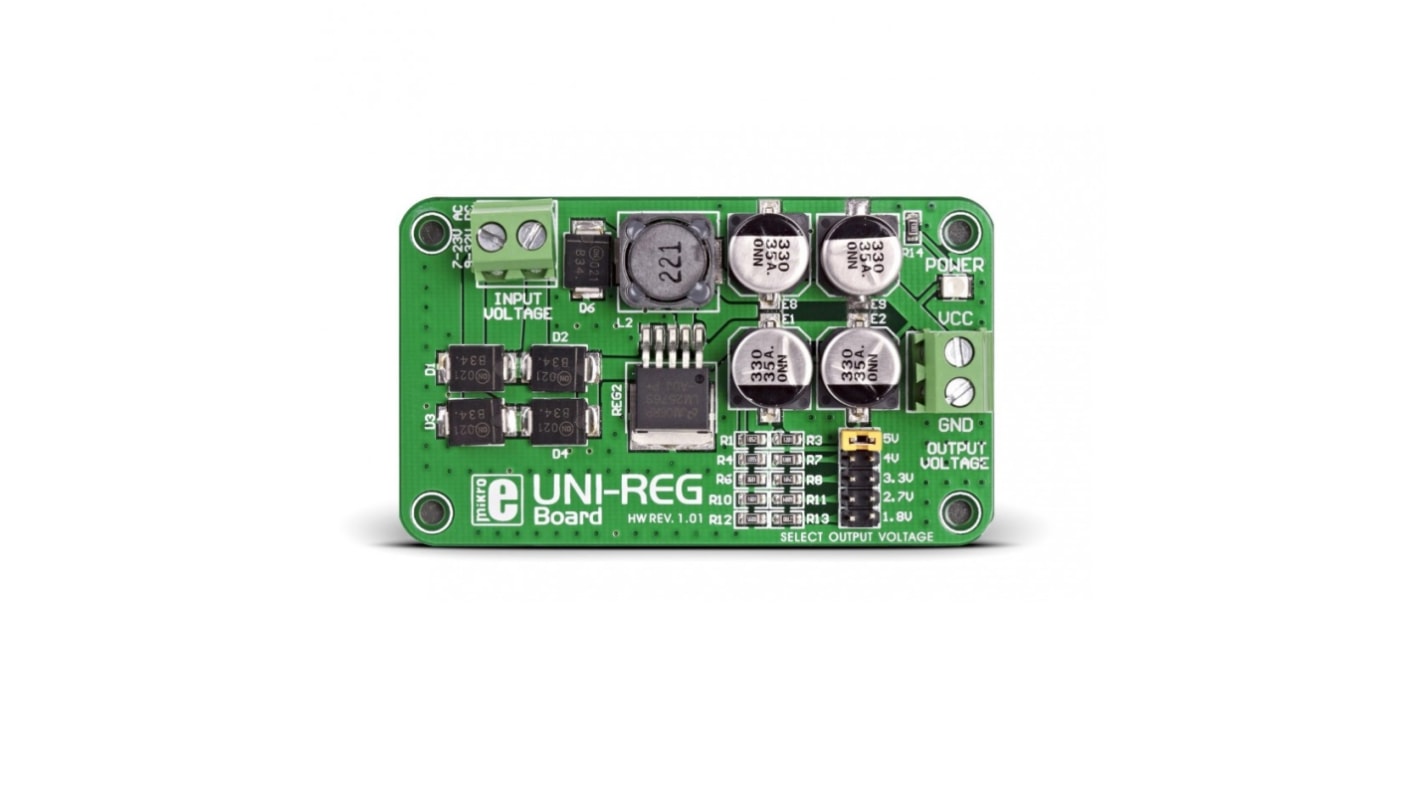 Brand-Rex 单片机开发板, UNI-REG Board