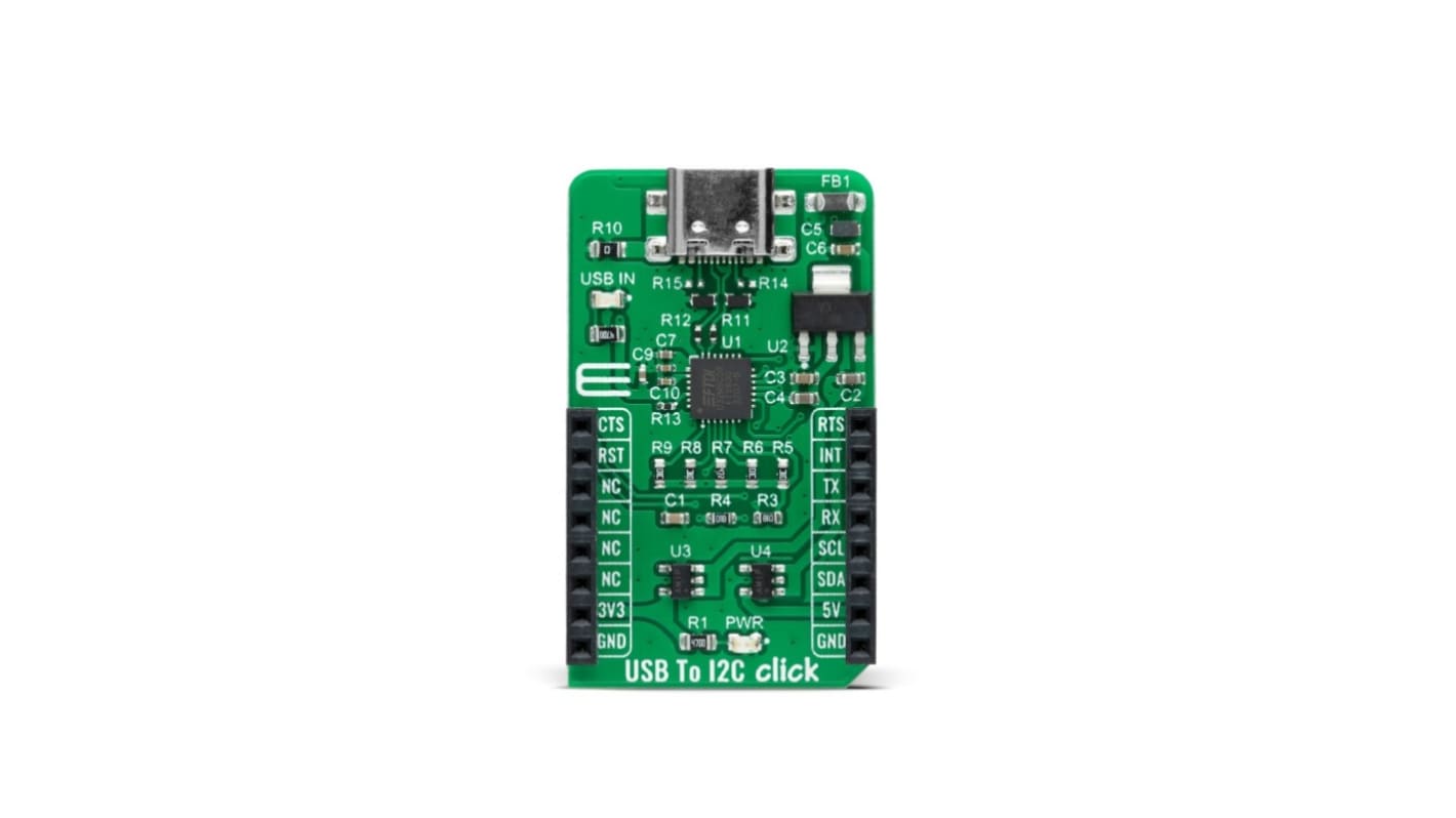 Scheda di sviluppo USB to I2C Click Brand-Rex