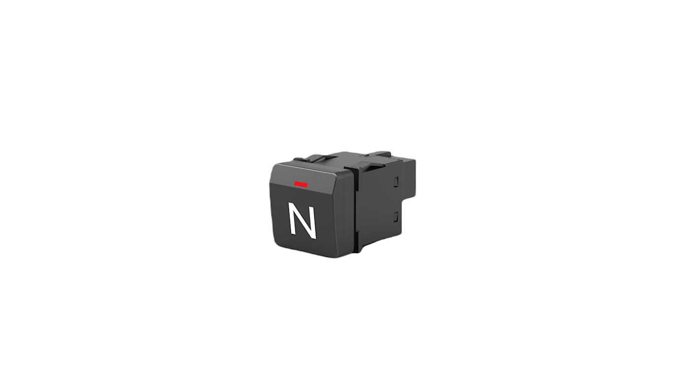 EAO 照光式プッシュボタンスイッチ パネルマウント, IP20