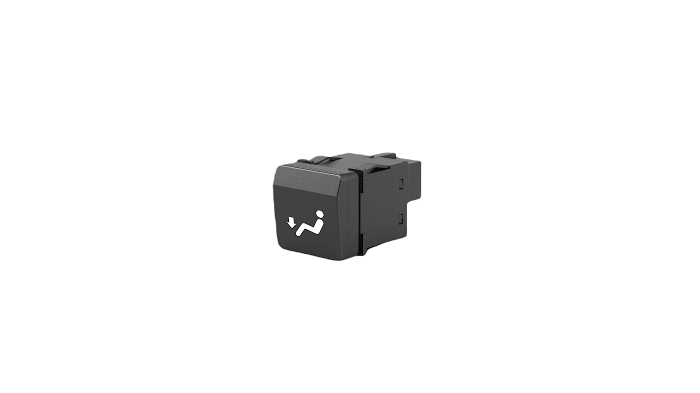 EAO 09 Series Series Illuminated Illuminated Push Button Switch, Panel Mount, White LED, 18V, IP20