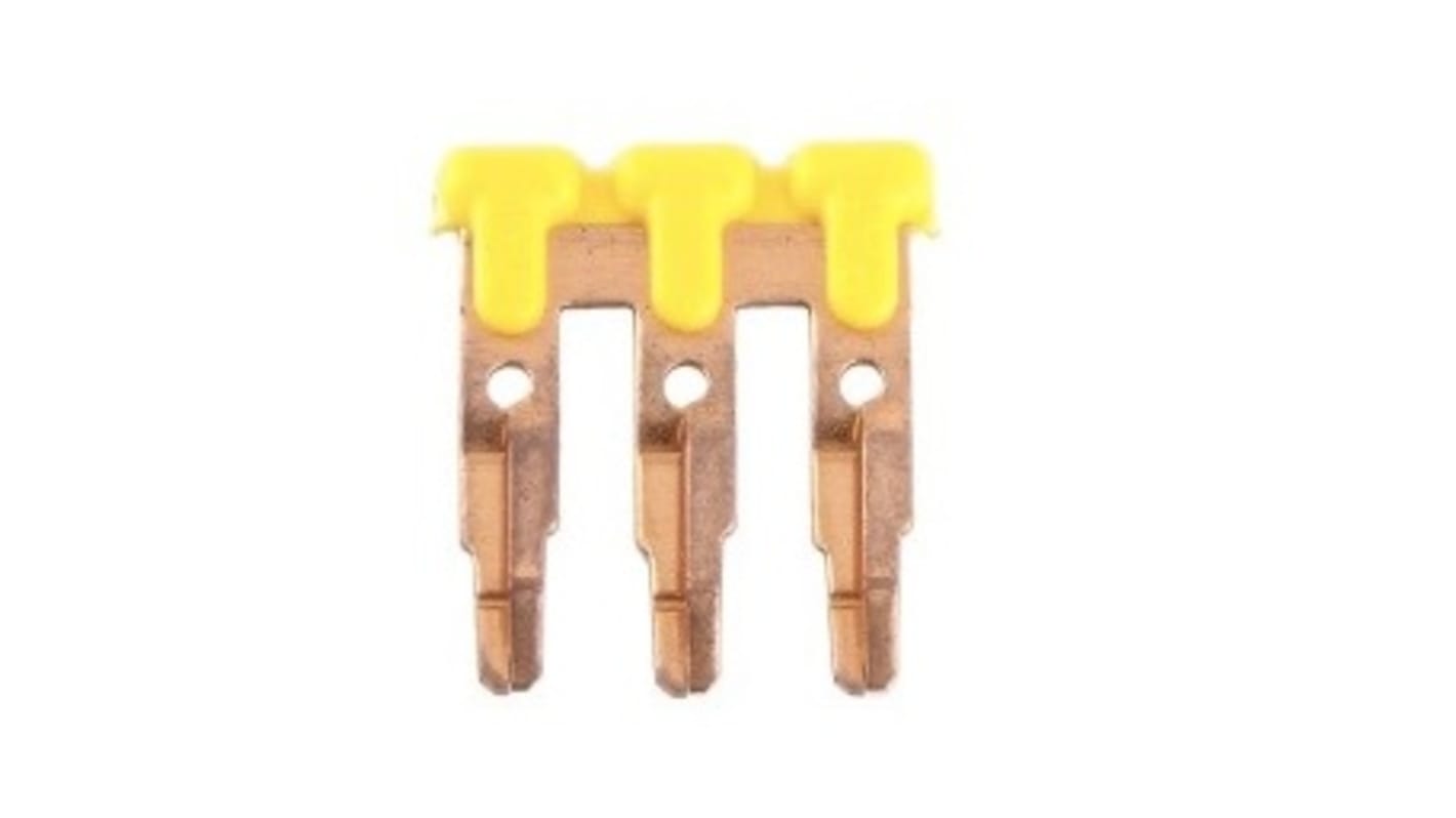 RS PRO Plug-in Jumper for Use with Terminal Block, 25A