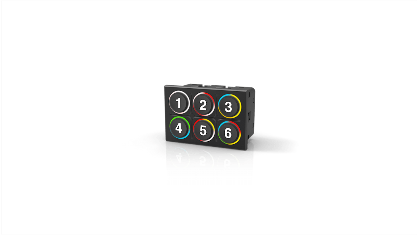 EAO 6 Key Illuminated Keypad
