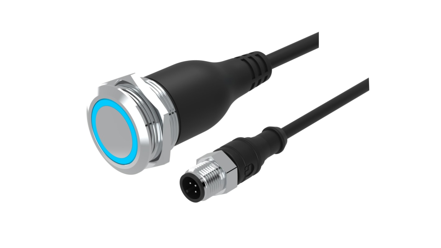 EAO 押しボタンスイッチ, モーメンタリ, 1CO, 22mm パネルマウント, IP65、IP67