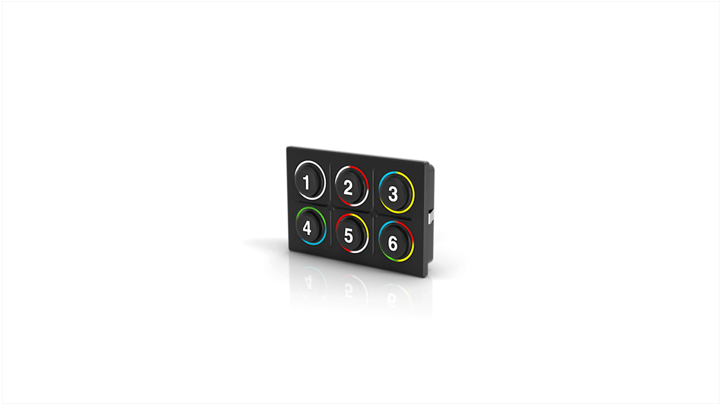 EAO IP6K9K 6 Key Illuminated Keypad