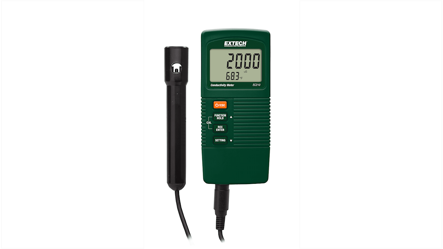Extech Leitfähigkeitstester bis 2000μS/cm, ±2 %