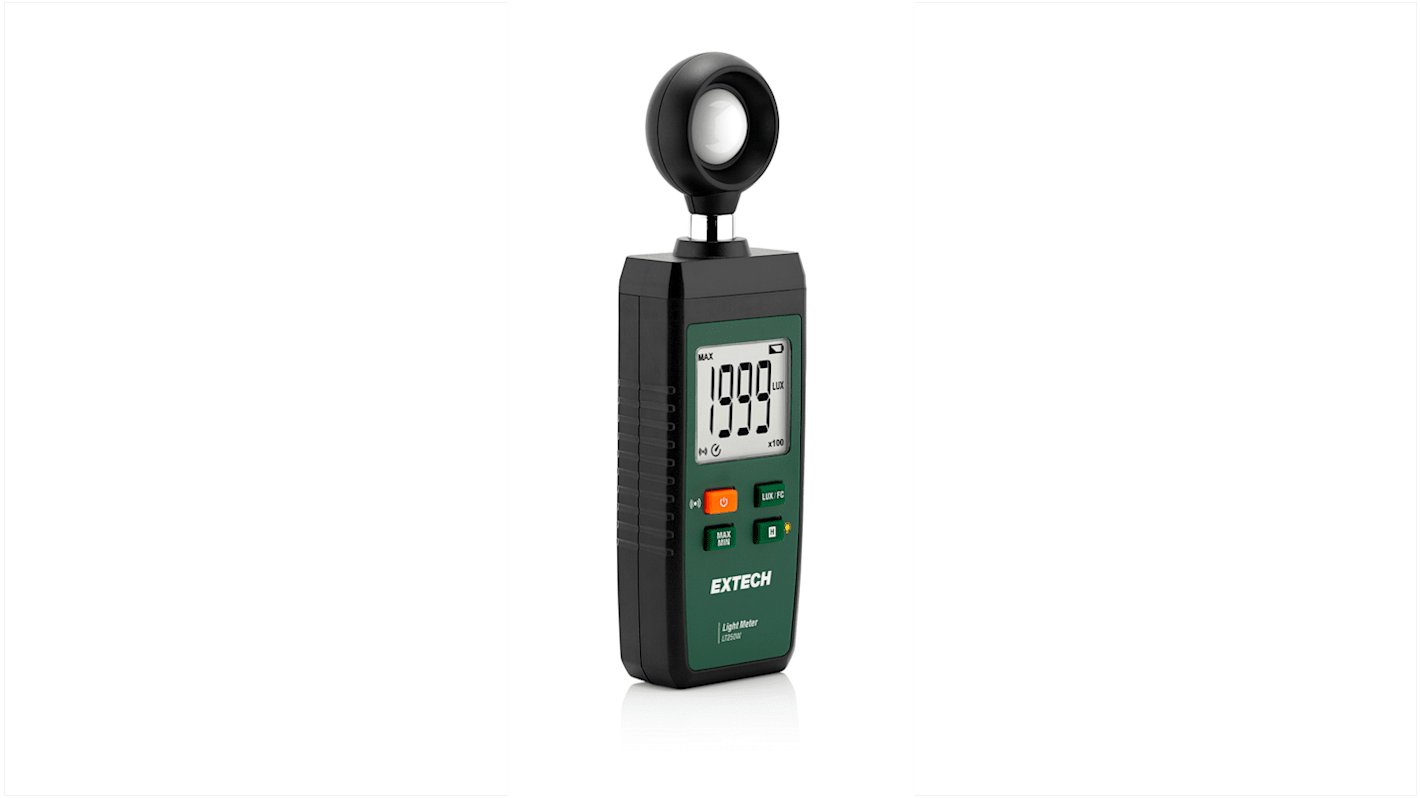 Extech LT250W Light Meter, 0lx to 100000lx, ±4 %