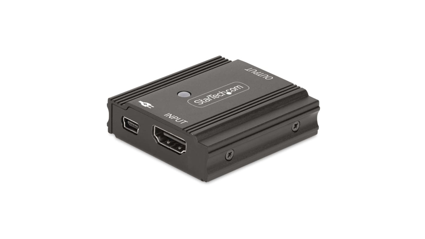 StarTech.com HDMI over HDMI Signal Booster 10m, 7680 x 4320 Maximum Resolution