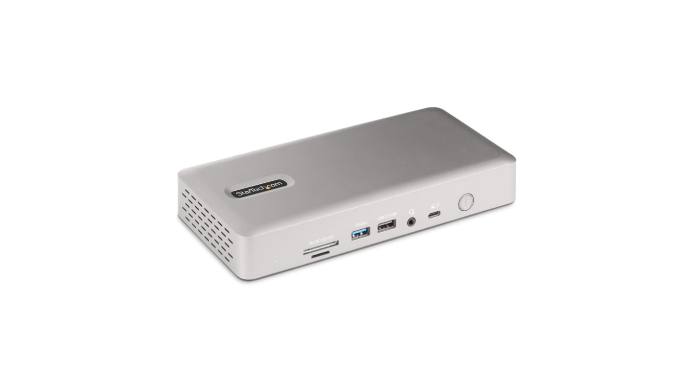 StarTech.com USB A, USB C 扩展坞 ,支持4屏 5个USB口 DisplayPort, HDMI接口