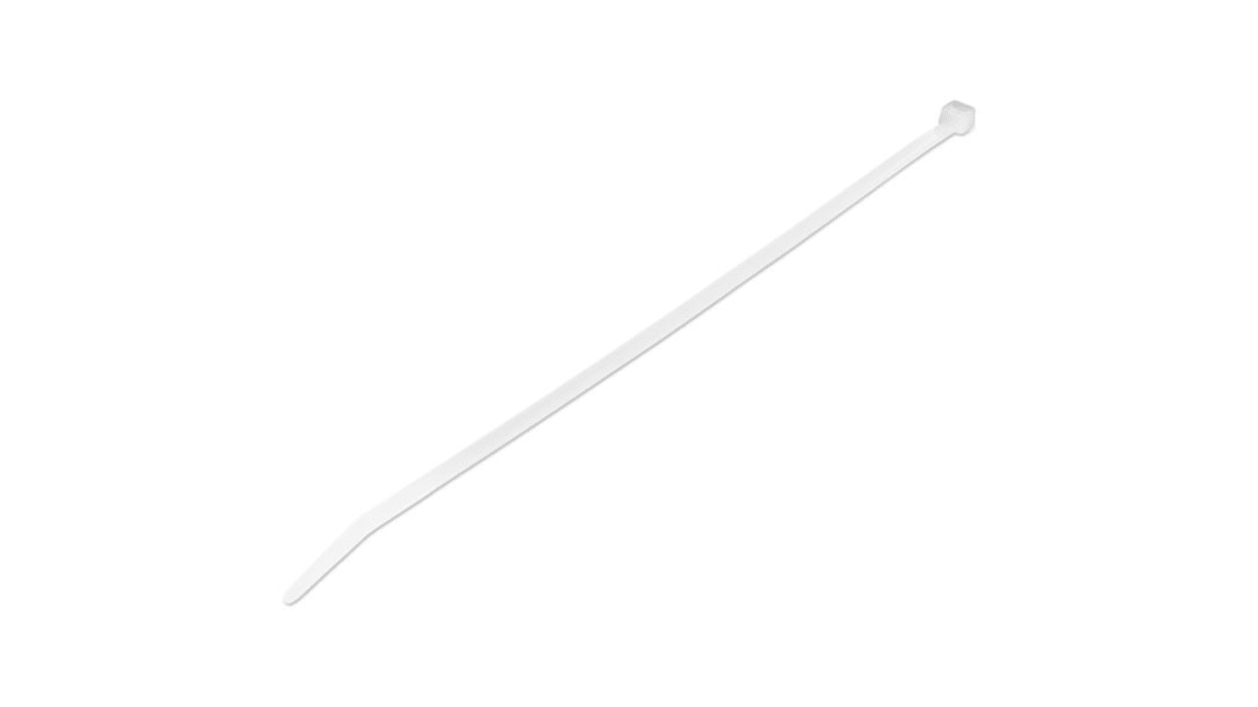Brida StarTech.com de Nylon 66 Blanco, 250mm x 4 mm, Bridas para cables