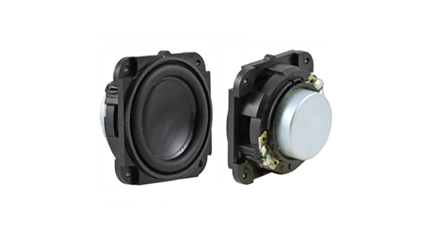 RS PRO 3W微型扬声器, 8Ω, 16.5mm高, 83dB