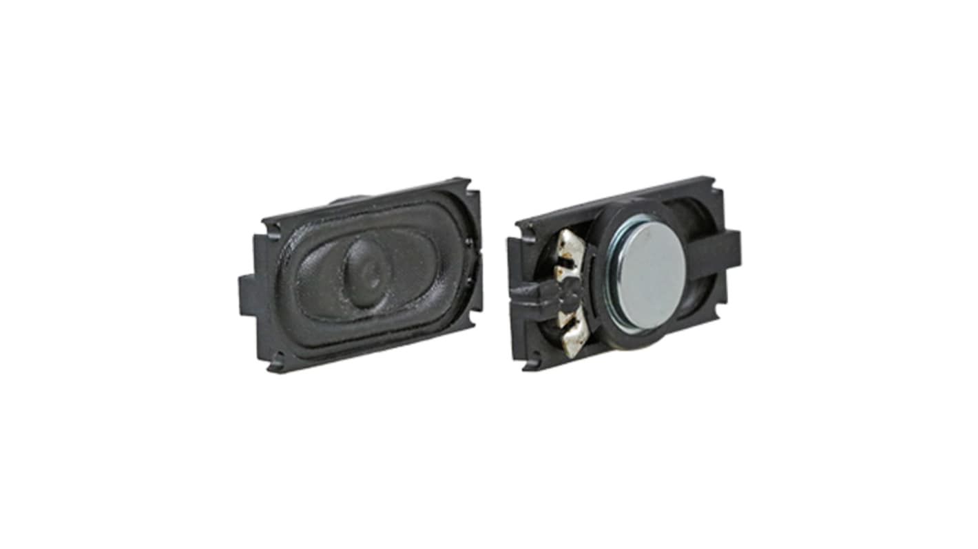 RS PRO 8Ω 1W Miniature Speaker, 35 x 16 x 5.8mm