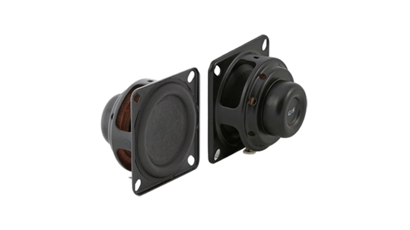 RS PRO 4W微型扬声器, 4Ω, 28.2mm高, 80dB