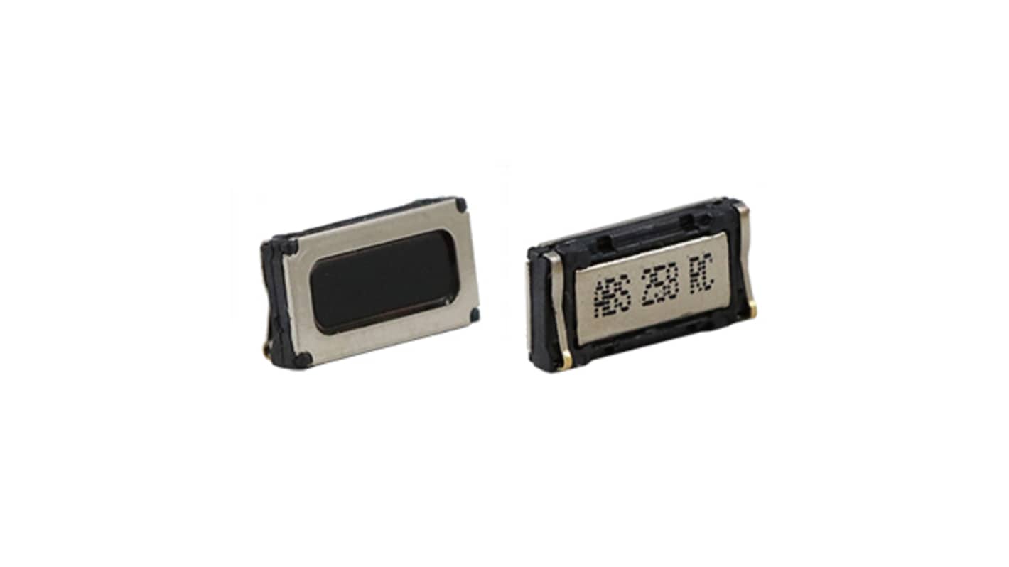 RS PRO 8Ω 0.25W Miniature Speaker, 12 x 6 x 2mm