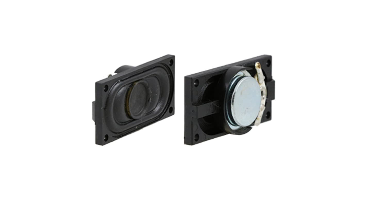 RS PRO 1.5W微型扬声器, 8Ω, 8mm高, 84dB
