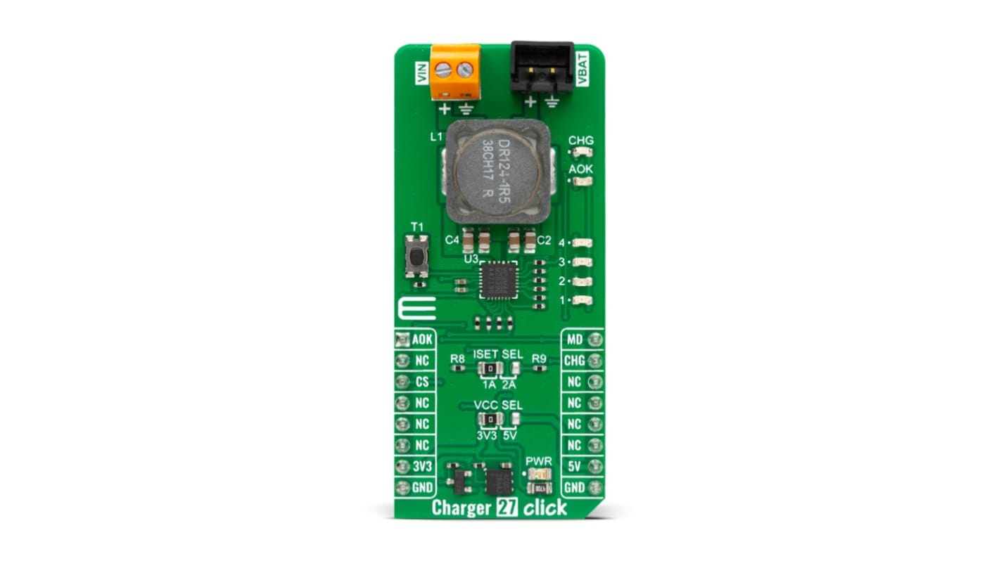 MikroElektronika 電源ボード, 評価ボード, 評価ボード, MikroBUSソケット 用, MIKROE-5960