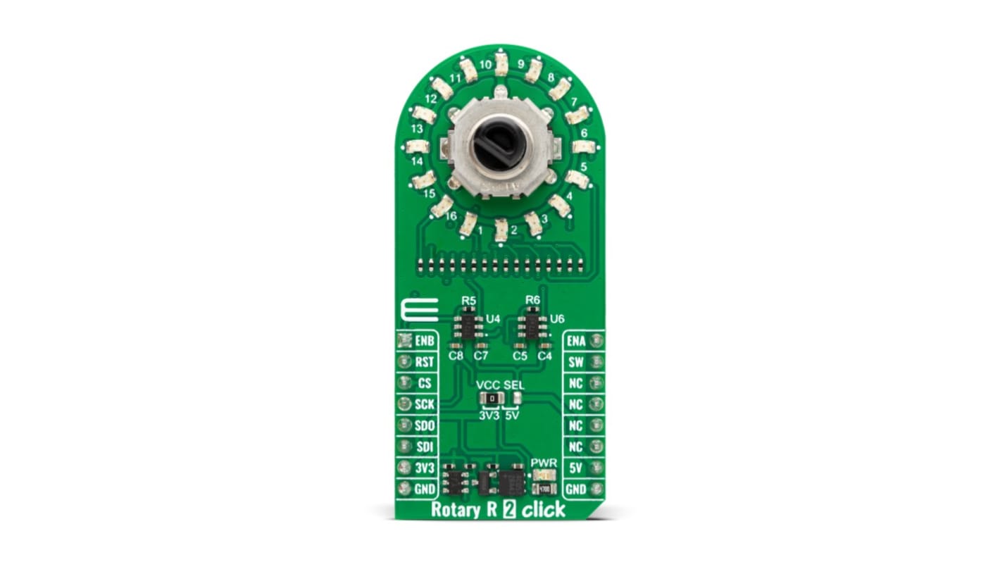 MikroElektronika 電源,モーター / ロボティクス開発ツール, 開発ボード, 評価ボード, MikroBUSソケット 用, MIKROE-5975