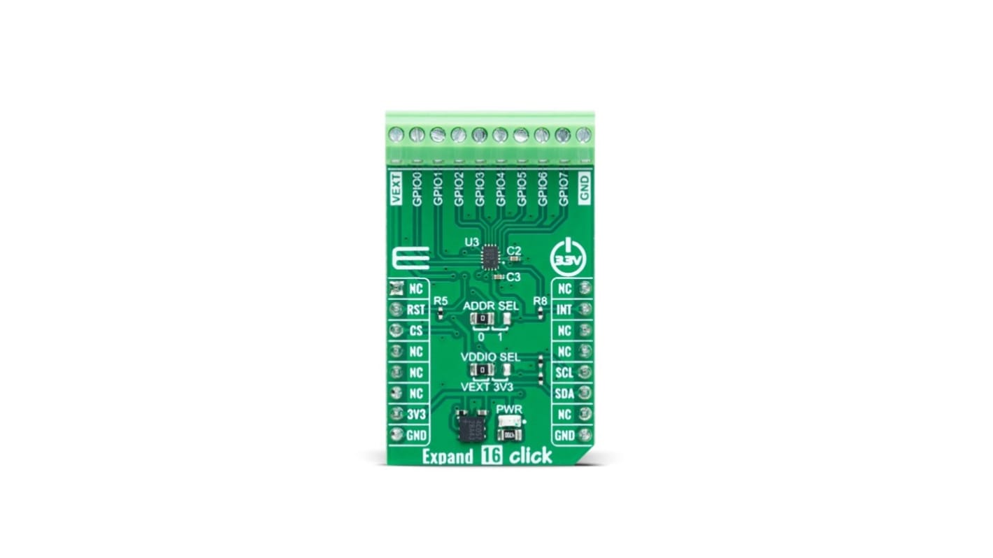 Placa de desarrollo MikroElektronika Add-On Board - MIKROE-5939