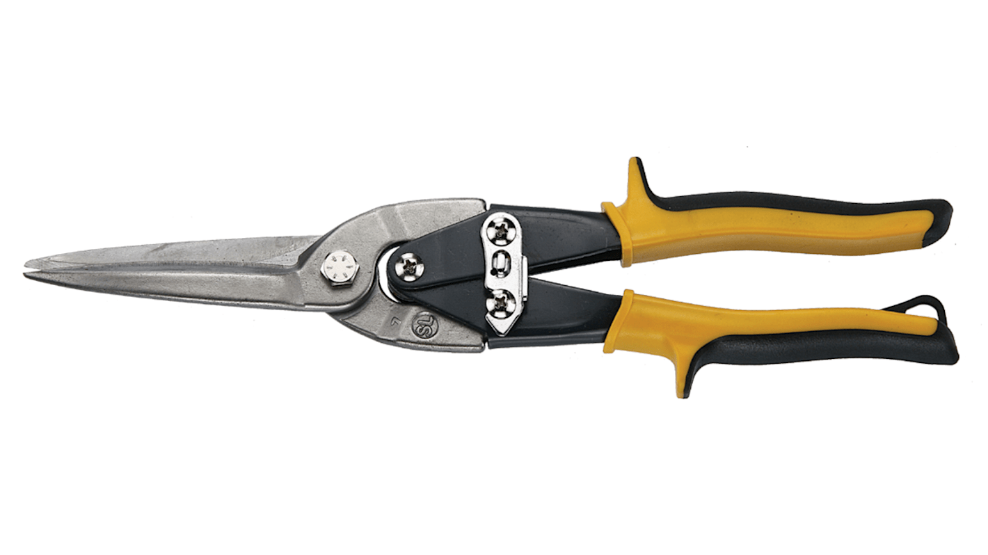 Teng Tools 250 mm Left, Straight Tin Snip for Stainless Steel, Steel