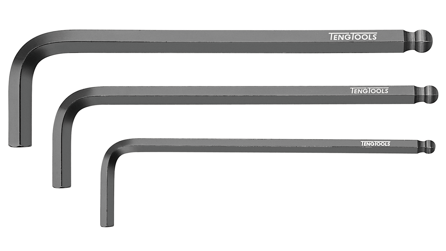 Teng Tools L Shape Metric Hex Key, 3mm