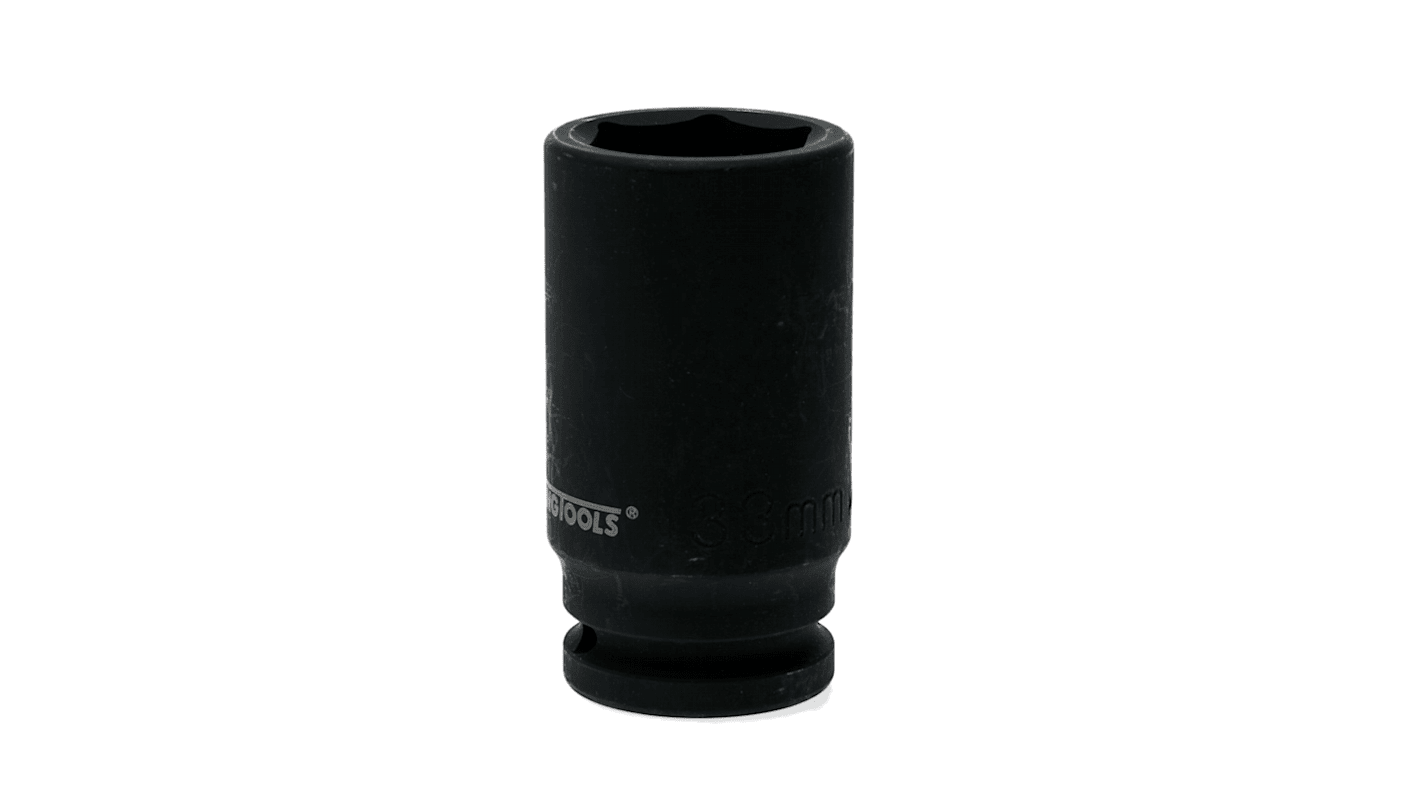 Teng Tools 33mm, 3/4 Drive Impact Socket, 95 mm length