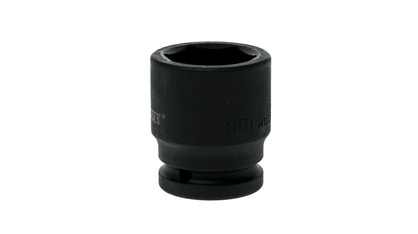 Teng Tools 33mm, 3/4 Drive Impact Socket, 56 mm length