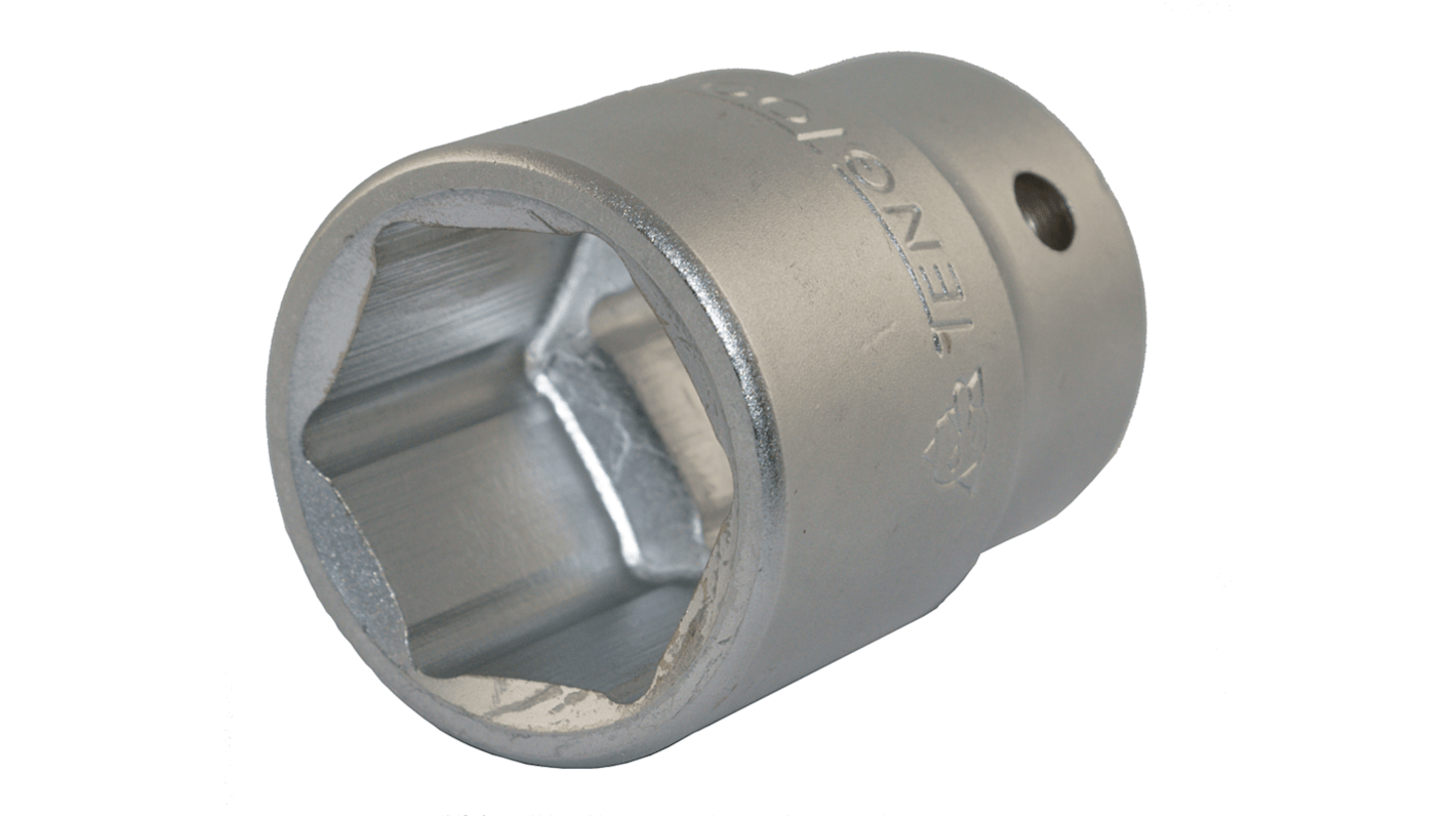 Teng Tools 3/4 Drive 41mm Standard Socket, Hex Bit, 64 mm Overall Length