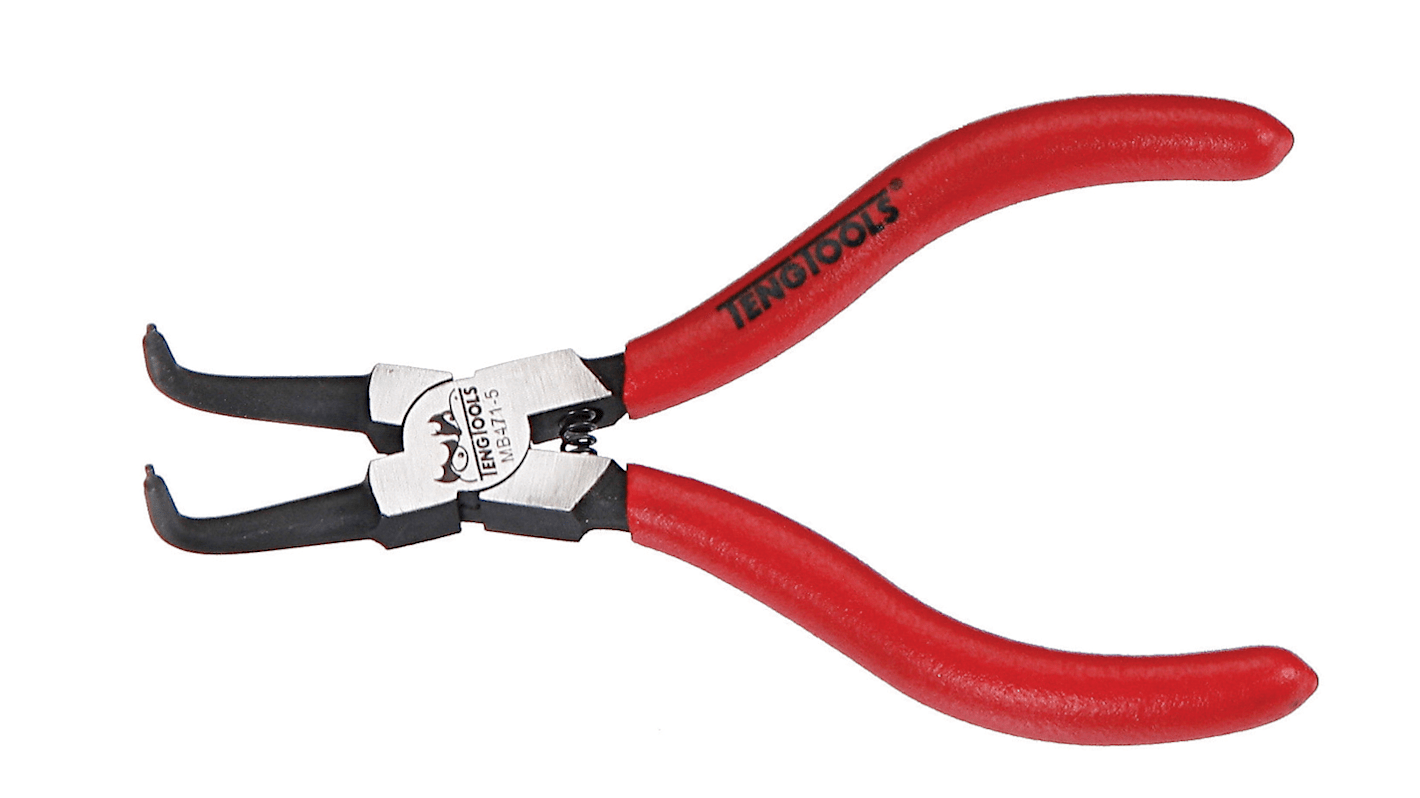 Teng Tools MB471-5 Pliers, 135 mm Overall, Bent Tip