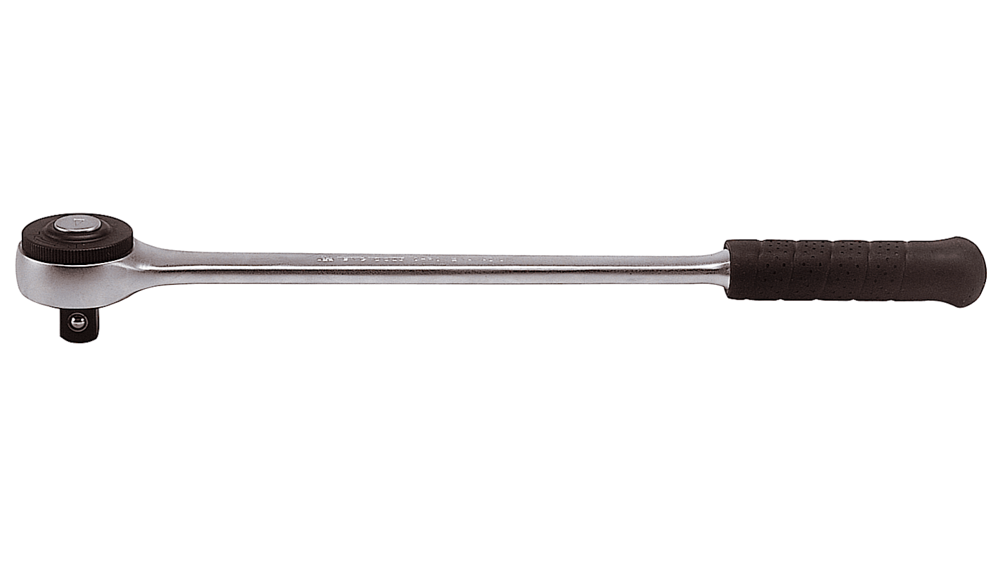 Teng Tools M3400-72 3/4 Ratchet with Rubber Grip Handle, 505 mm Overall