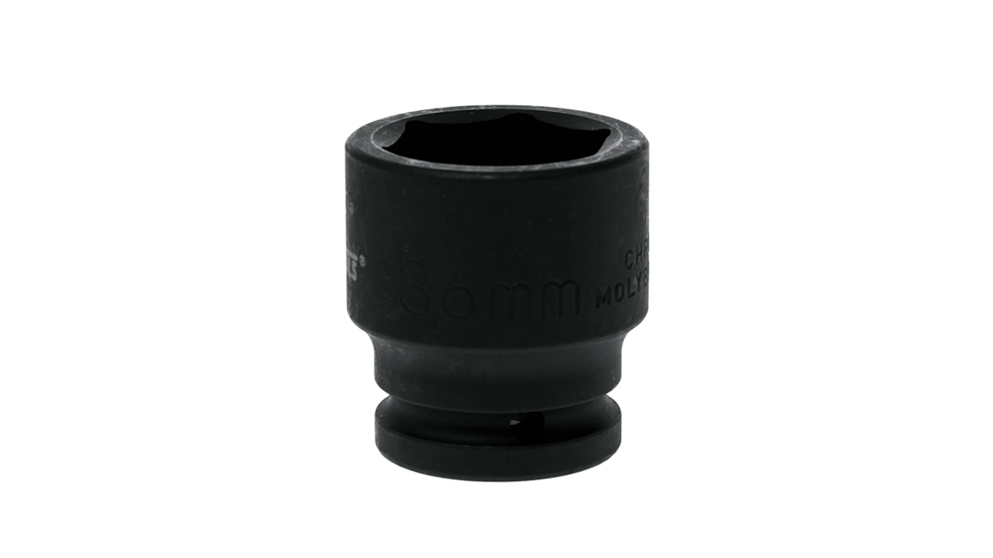 Teng Tools 36mm, 3/4 Drive Impact Socket, 56 mm length
