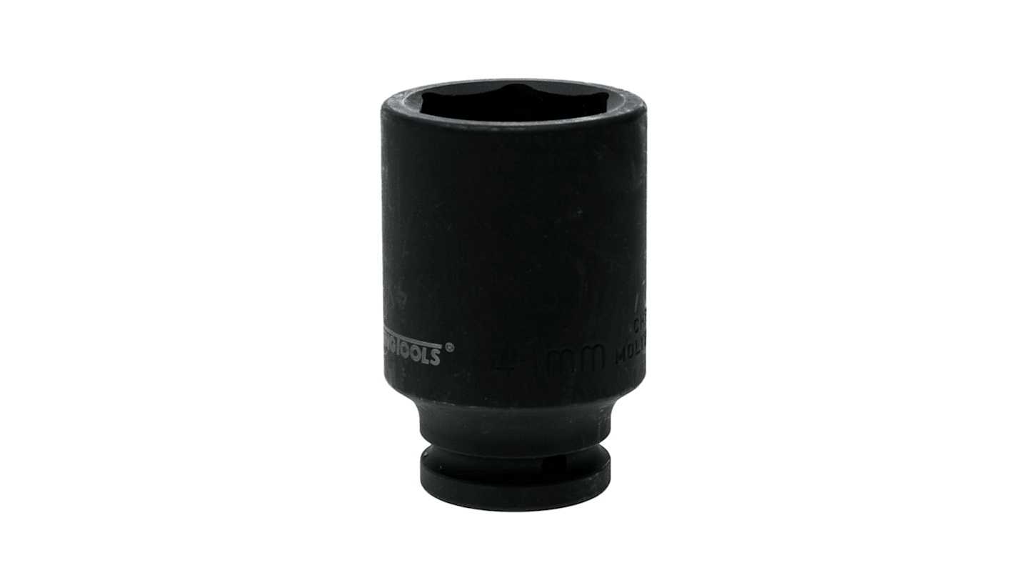 Teng Tools 41mm, 3/4 Drive Impact Socket, 95 mm length