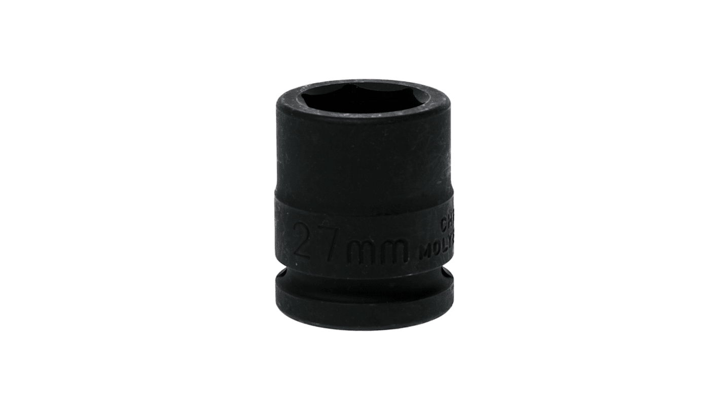 Teng Tools 27mm, 3/4 Drive Impact Socket, 54 mm length