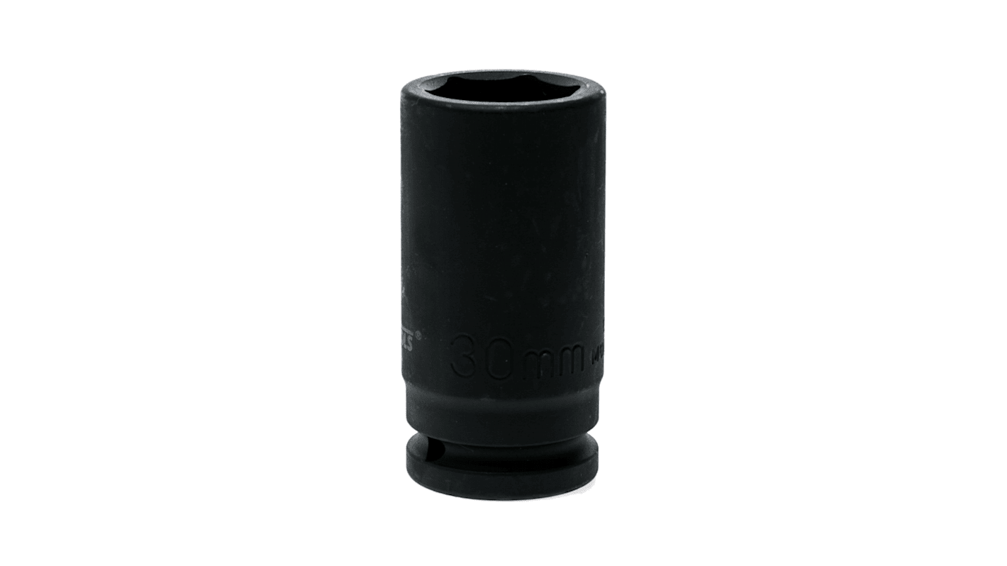 Teng Tools 30mm, 3/4 Drive Impact Socket, 95 mm length